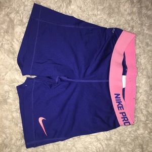 Nike pro dri fit spandex